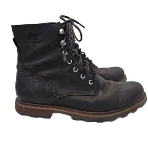 Sorel Men's Madison II 6" Boot Black Size 9.5 US